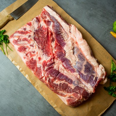 Свинина ребрышки мясные 900 г - купить в Томе